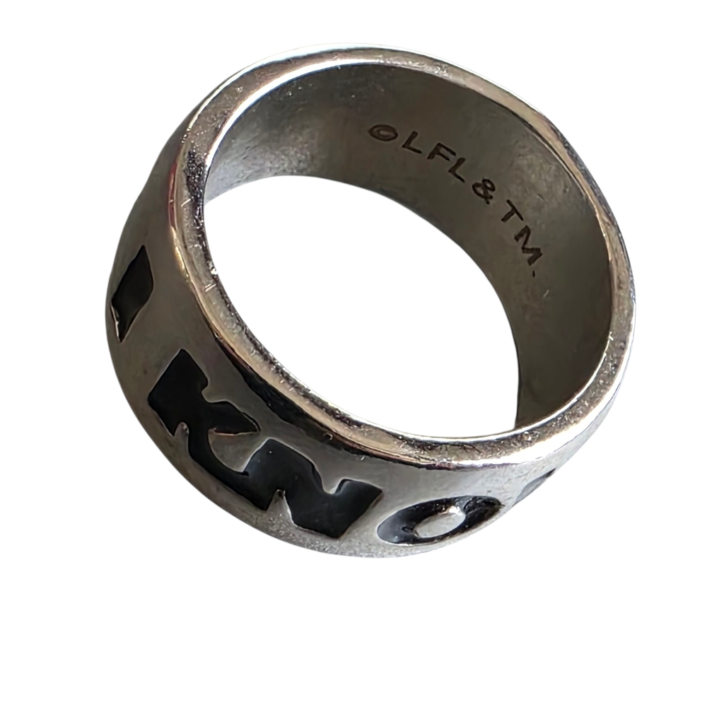I Know Silver Statement Ring - Picture 2 of 4